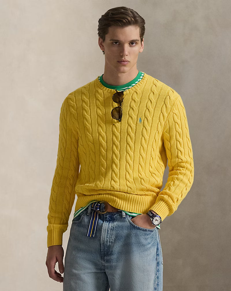 Ralph Lauren Cable-Knit Cotton Jumper