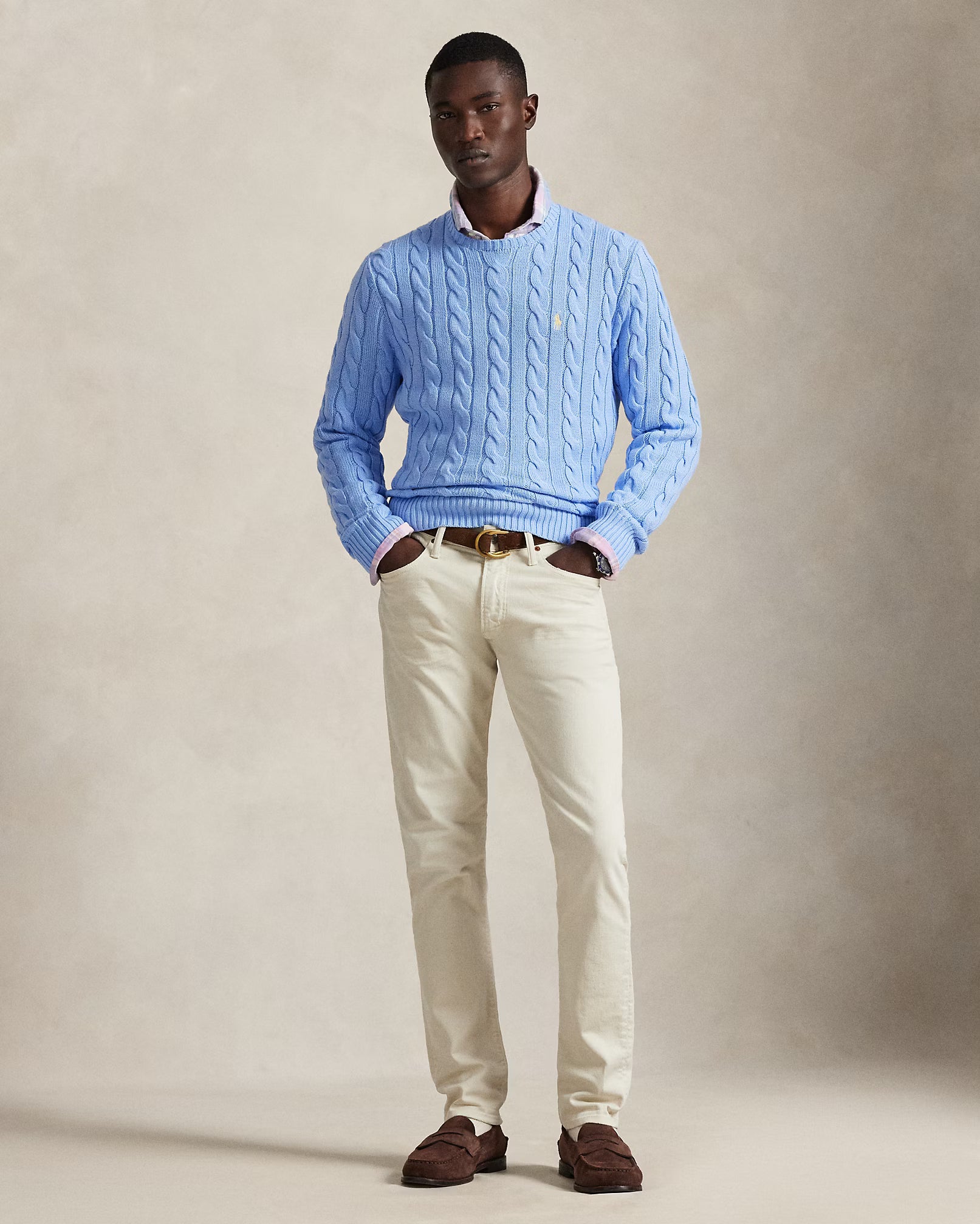 Ralph Lauren Cable-Knit Cotton Jumper