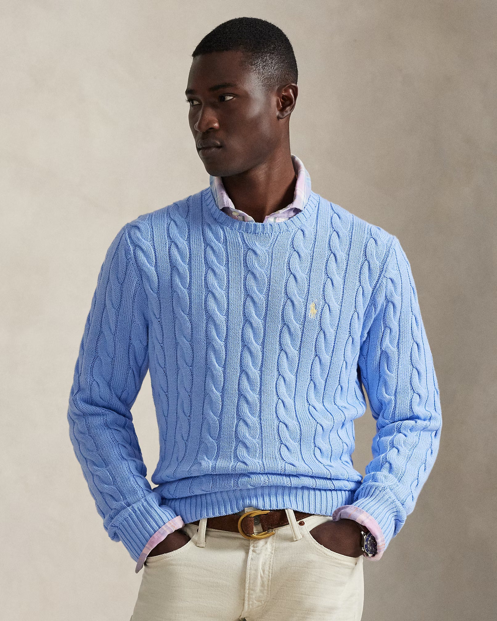 Ralph Lauren Heritage Cable Knit Sweater – Premium Old Money Style