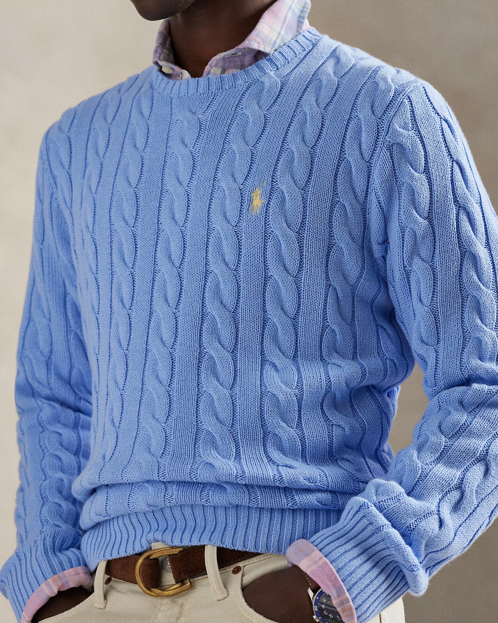 Ralph Lauren Cable-Knit Cotton Jumper