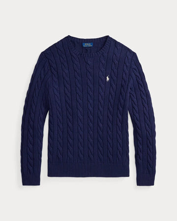 RL Cable-Knit Cotton Jumper