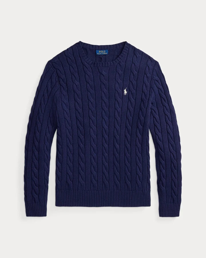 RL Cable-Knit Cotton Jumper