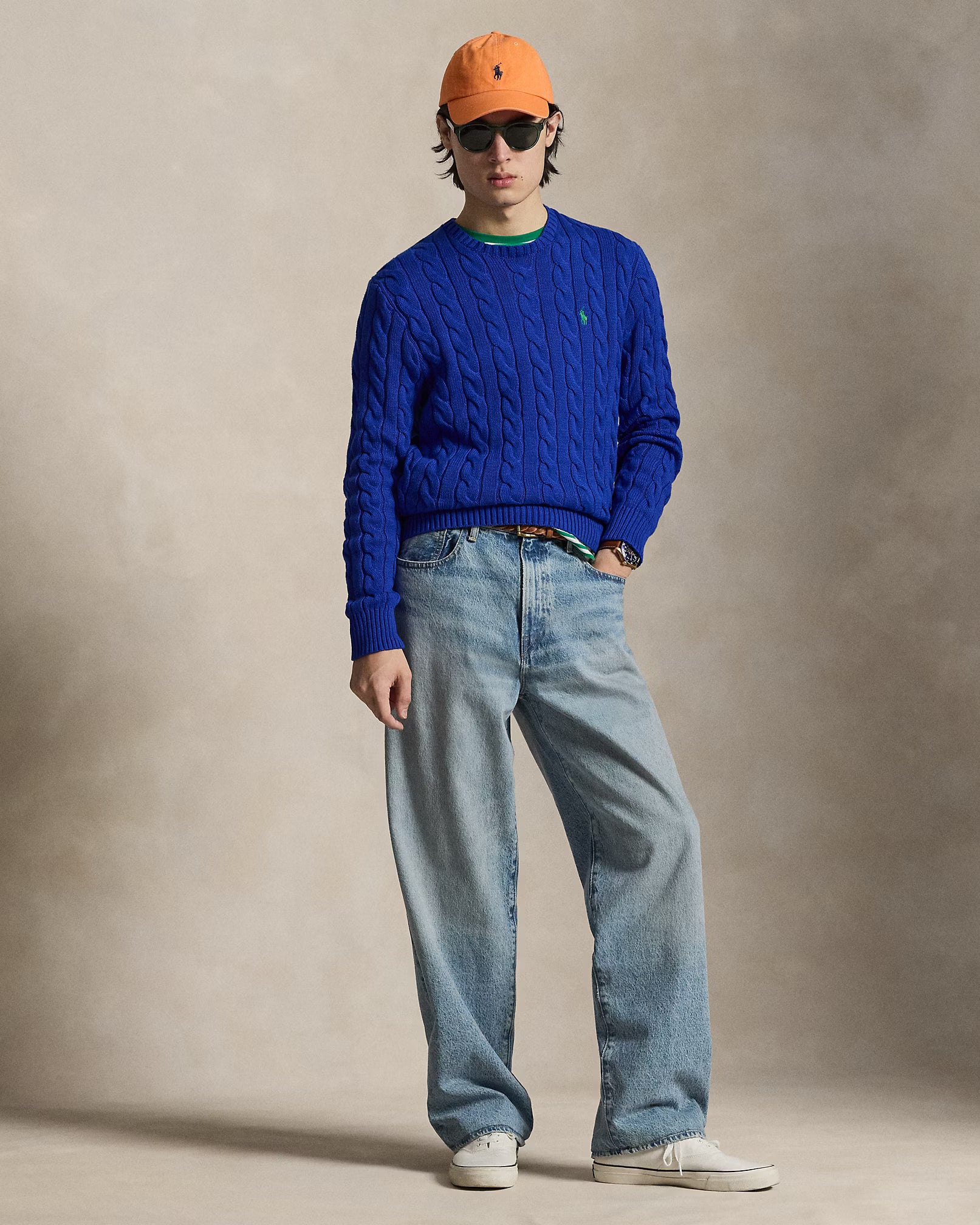 Ralph Lauren Heritage Cable Knit Sweater – Premium Old Money Style
