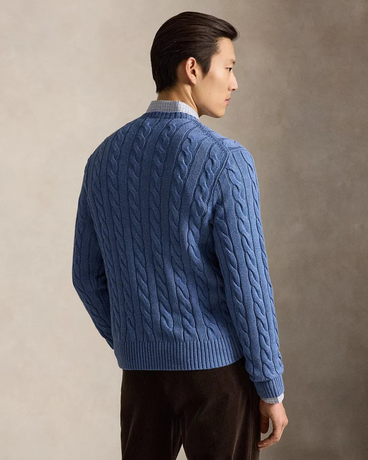 RL Cable-Knit Cotton Jumper
