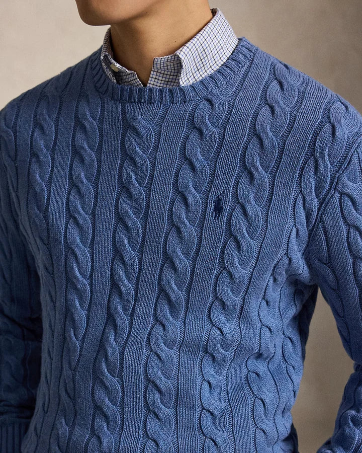 RL Cable-Knit Cotton Jumper