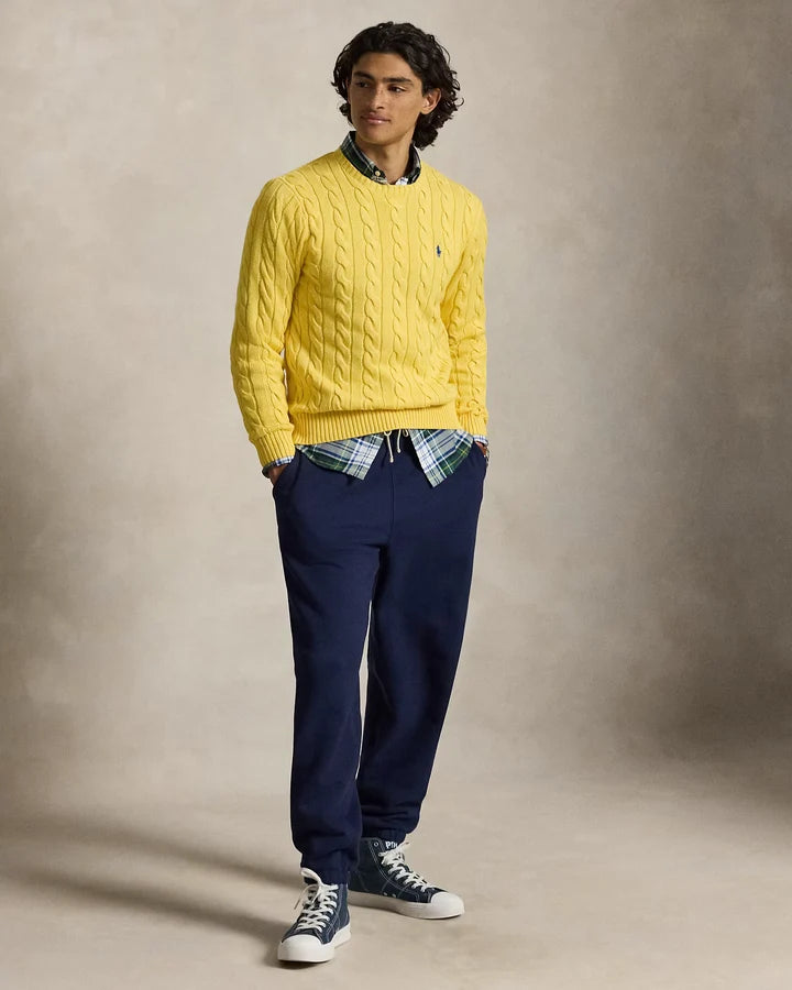 RL Cable-Knit Cotton Jumper