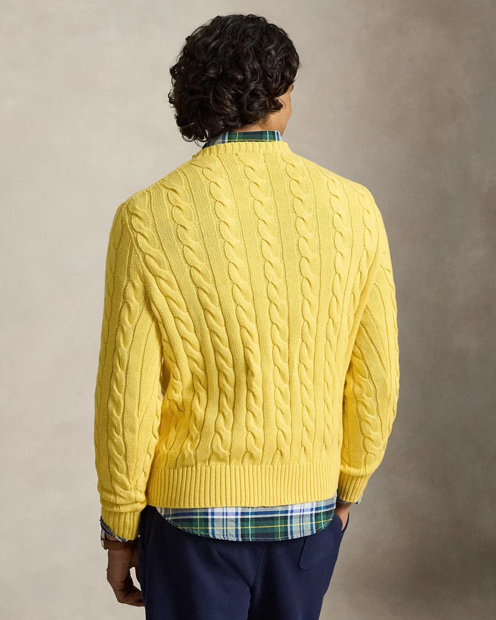 RL Cable-Knit Cotton Jumper