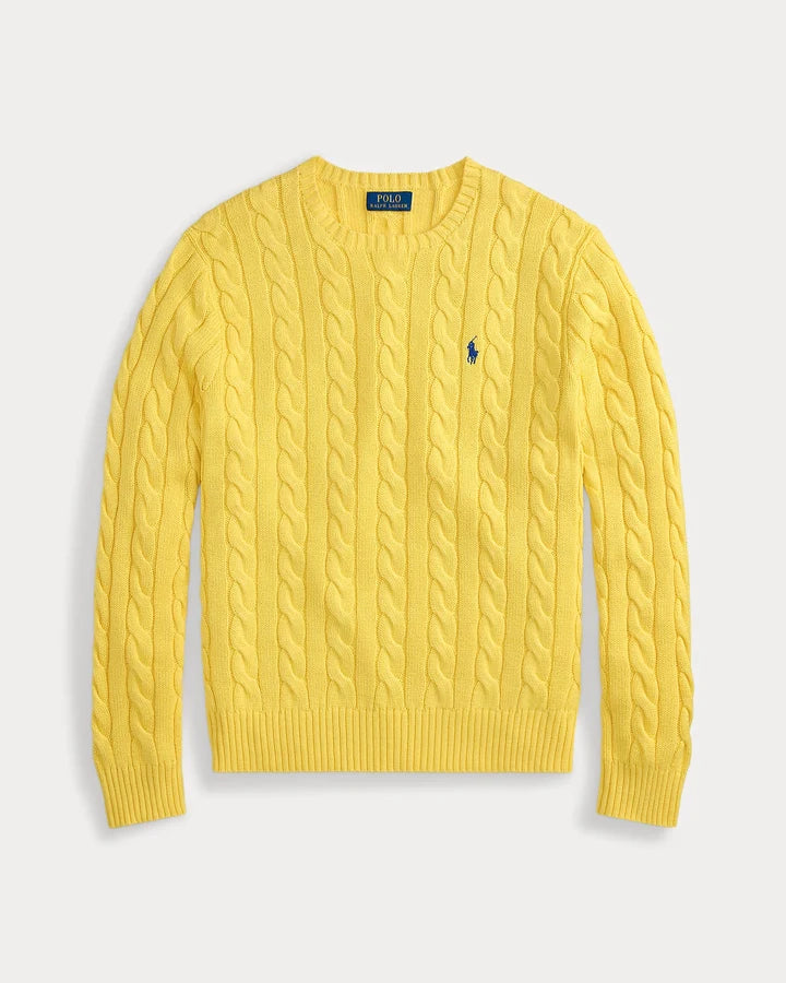 RL Cable-Knit Cotton Jumper