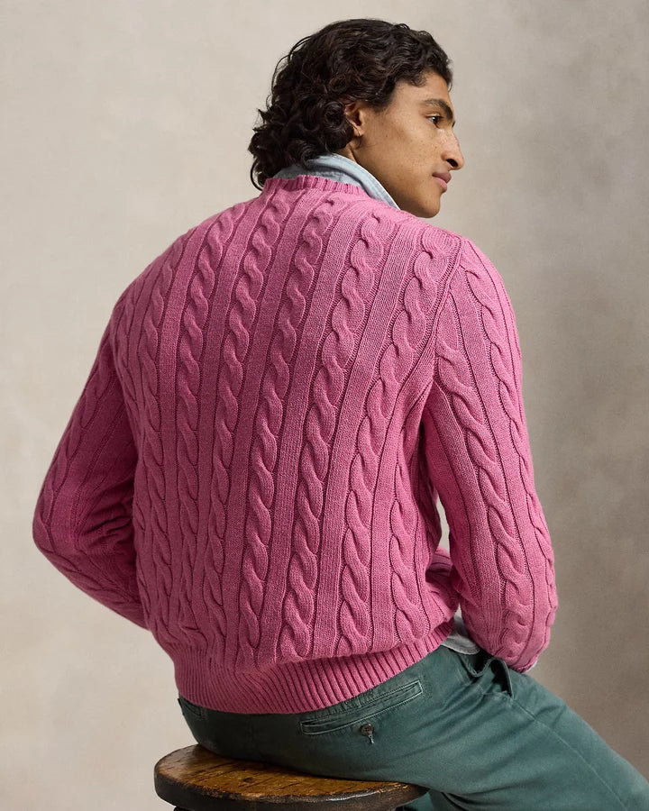 RL Cable-Knit Cotton Jumper