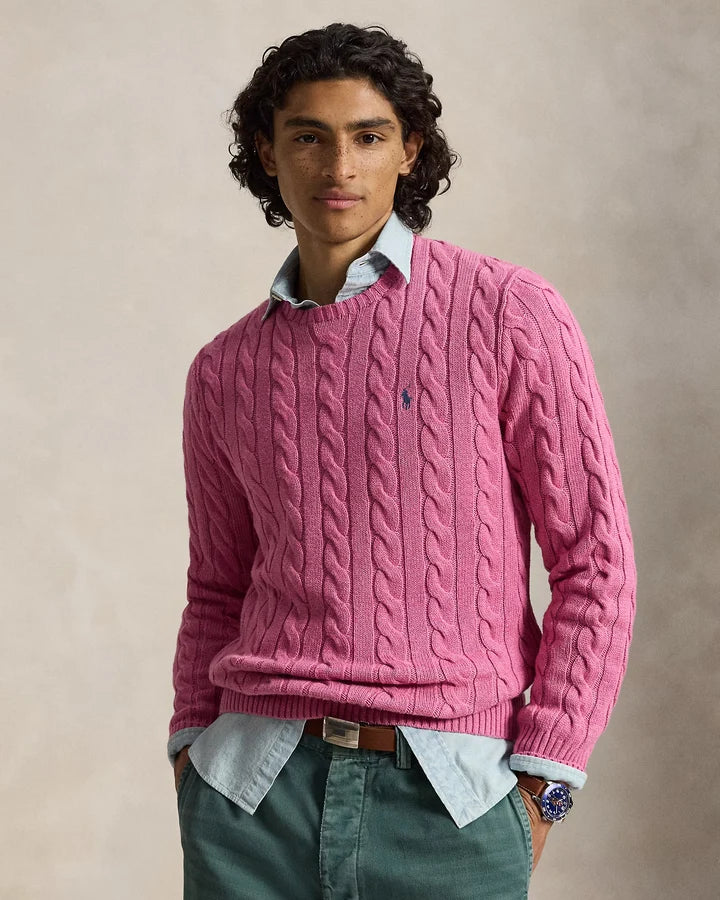 RL Cable-Knit Cotton Jumper