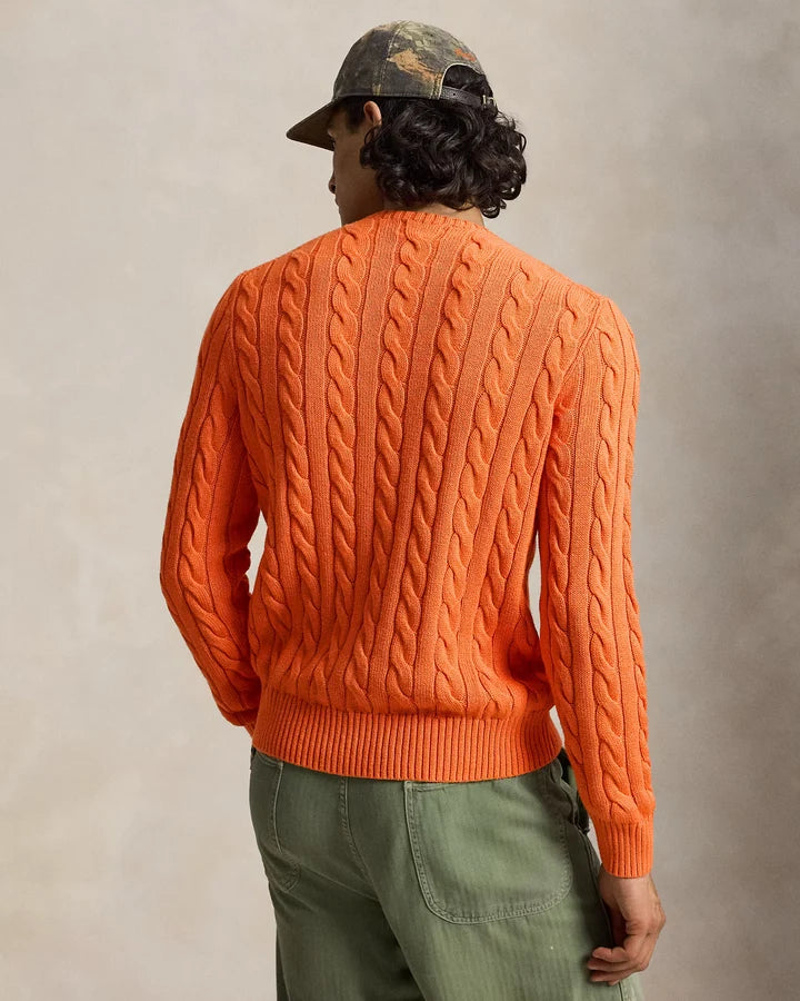 RL Cable-Knit Cotton Jumper