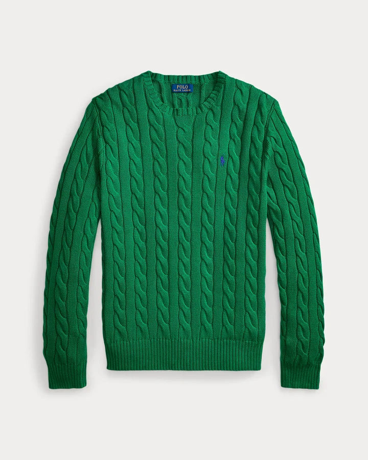 RL Cable-Knit Cotton Jumper