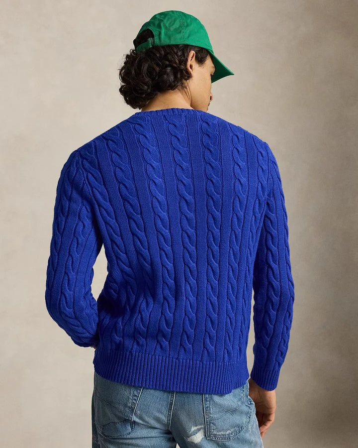 RL Cable-Knit Cotton Jumper