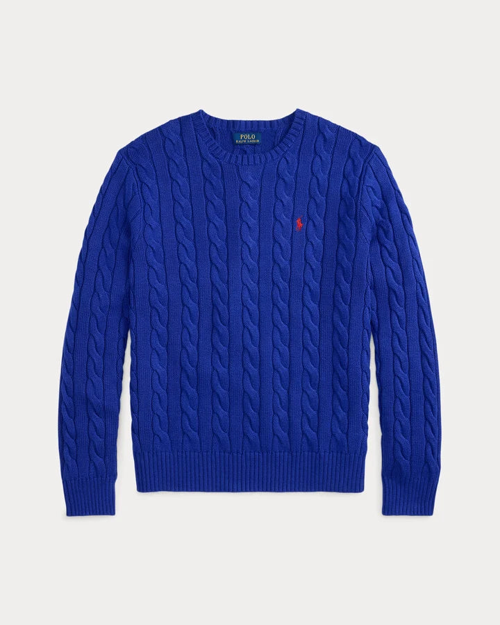 RL Cable-Knit Cotton Jumper