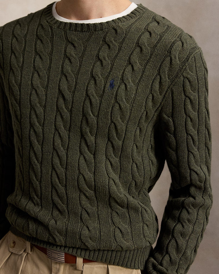 RL Cable-Knit Cotton Jumper