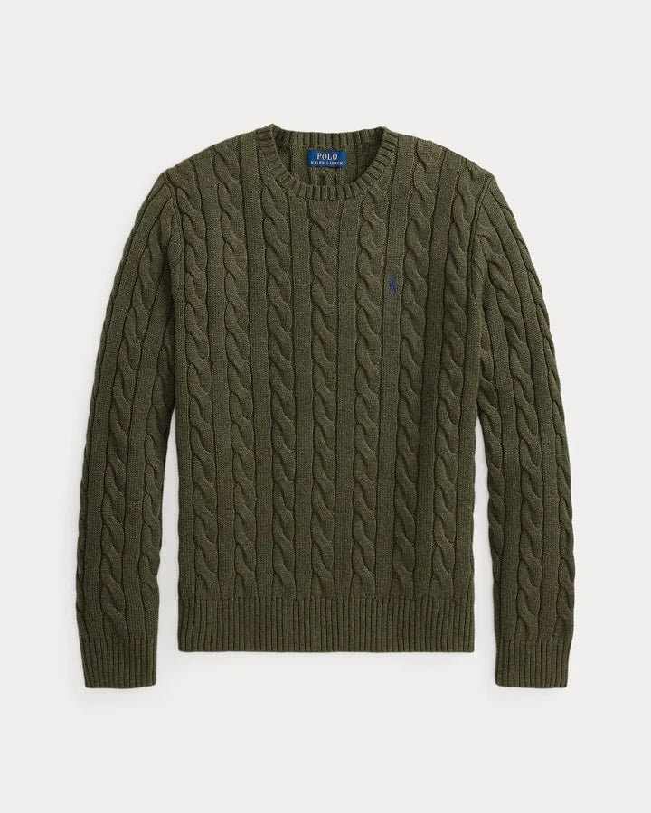 RL Cable-Knit Cotton Jumper