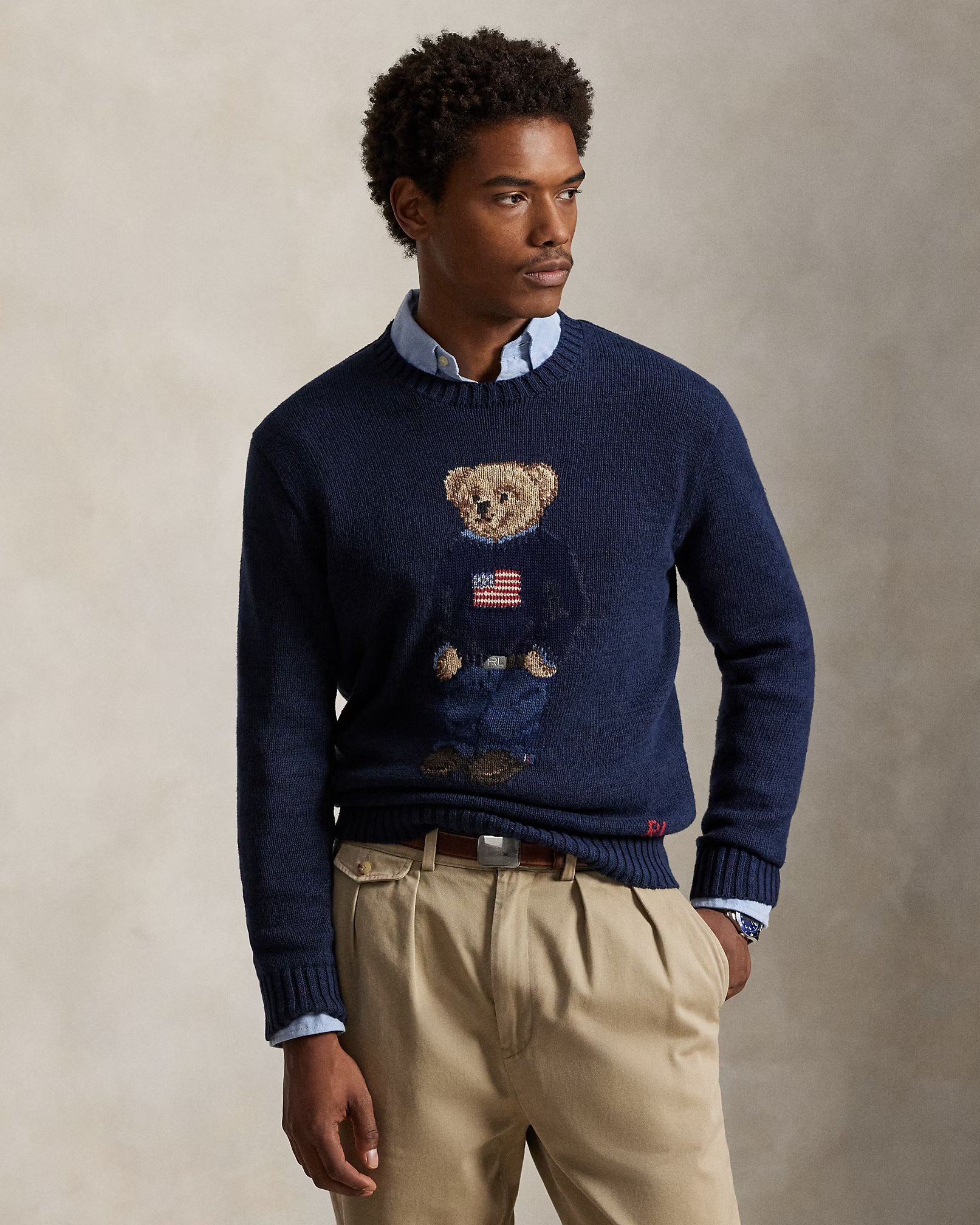 Polo Bear Fleece Sweatshirt