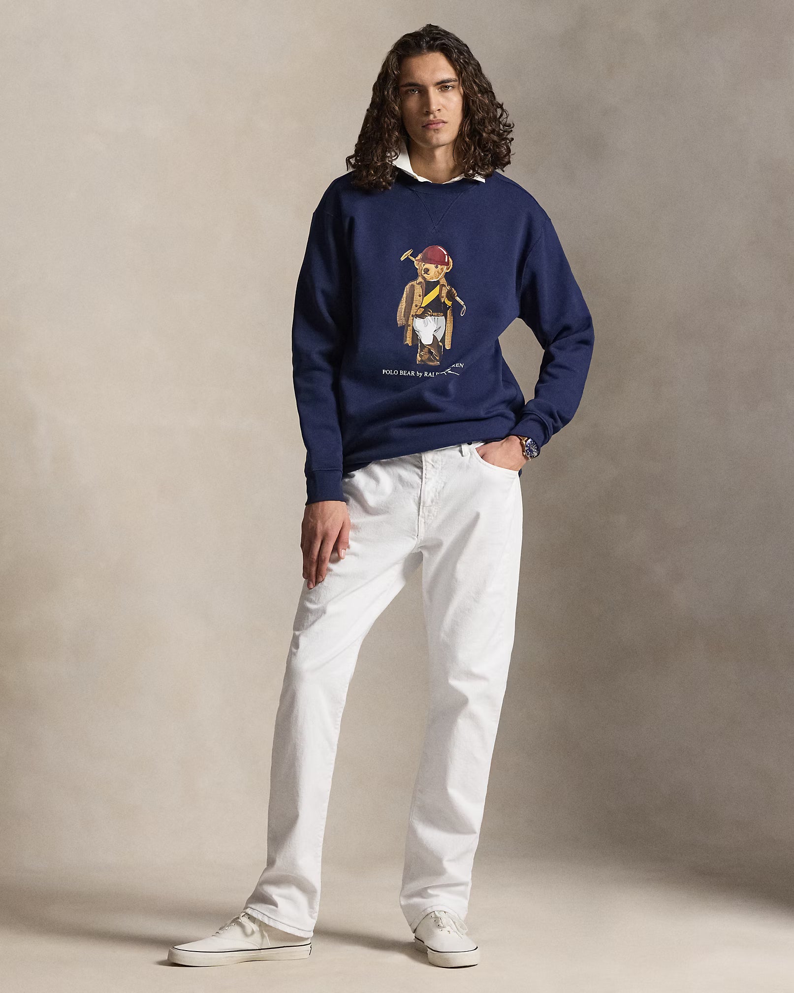 Polo Bear Fleece Pullover