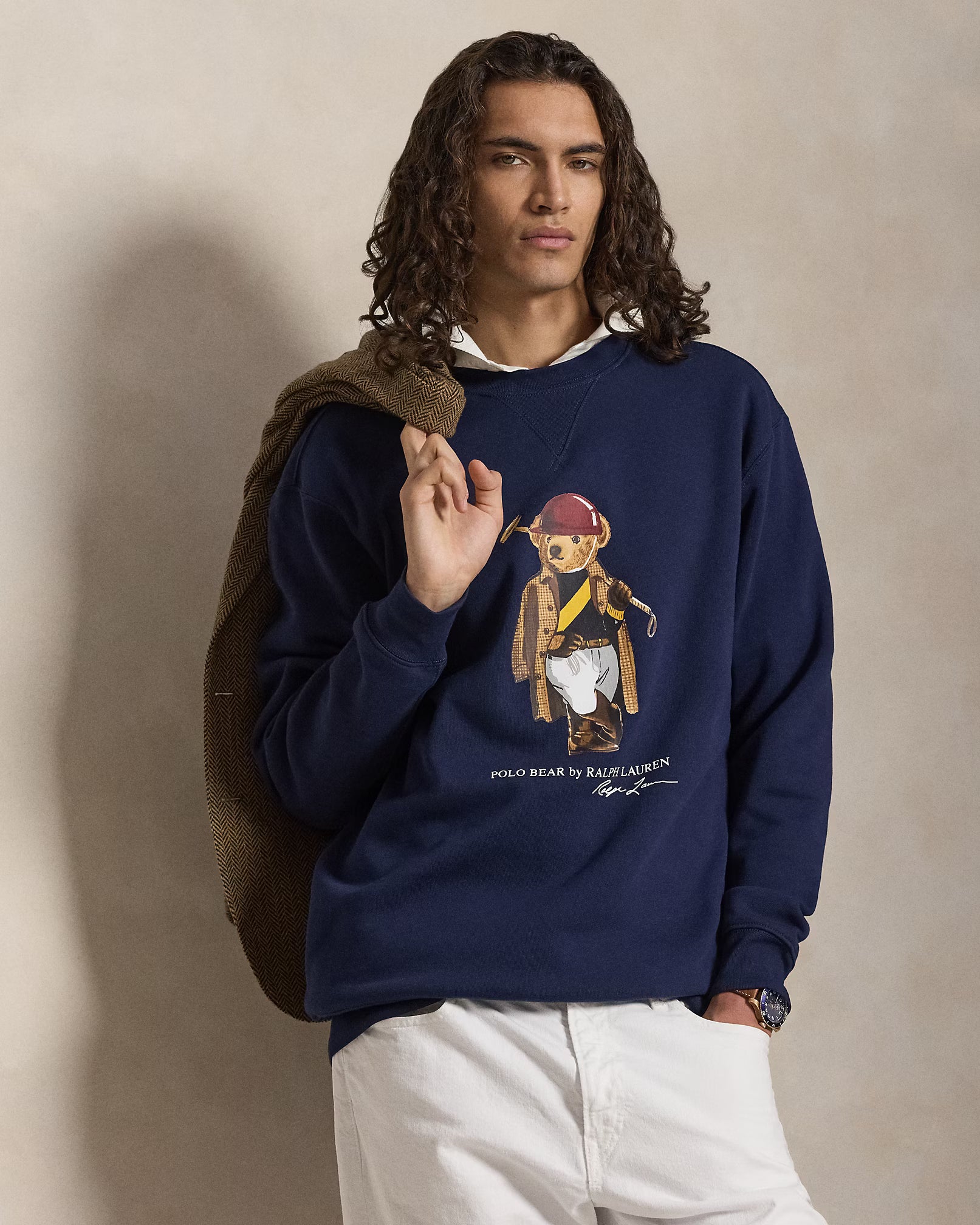Polo Bear Fleece Pullover